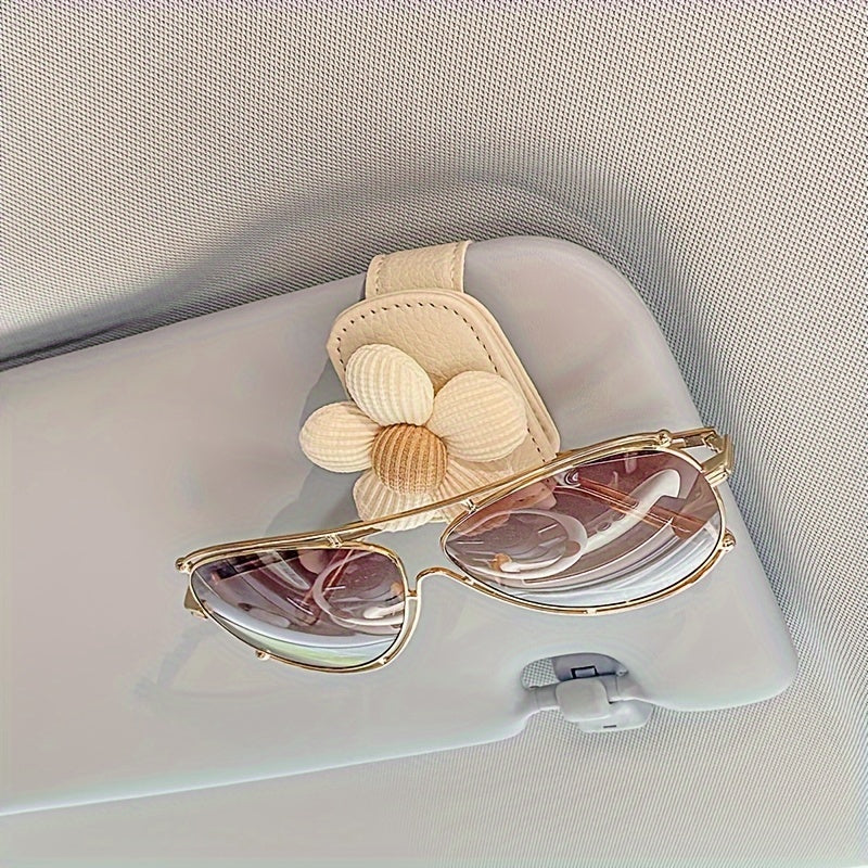 Ayollar uchun magnitli ko'zoynaklar klip, avtomobil quyosh nurlari himoyachisi, chiptalarni tashkil etuvchi