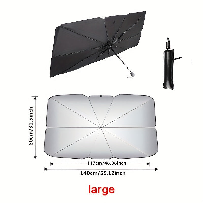 Car Sunshade Umbrella Parasol Sun Protector for Vehicle Interior Windshield