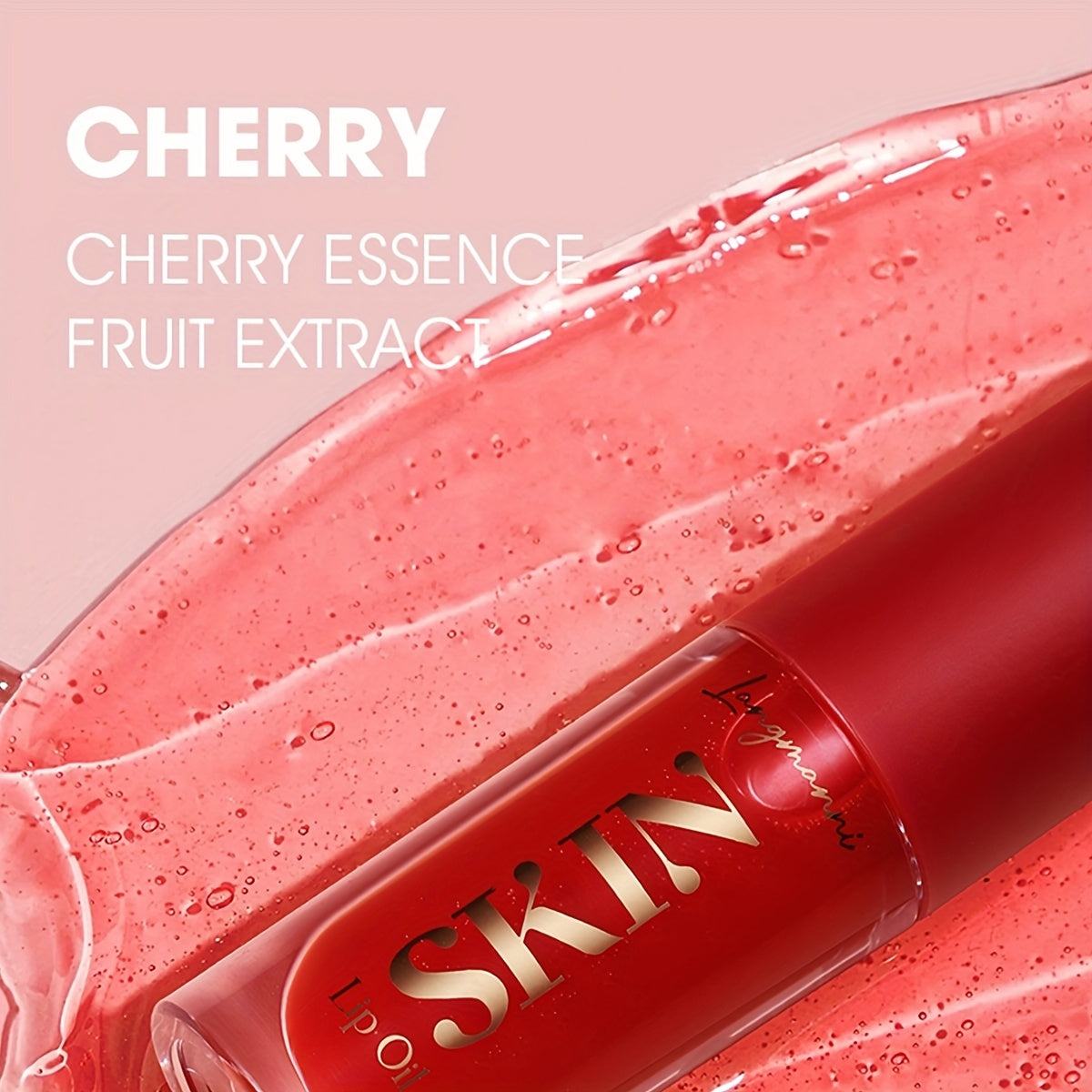 Brillo labial hidratante con sabor a mermelada de frutas, acabado brillante para mujeres