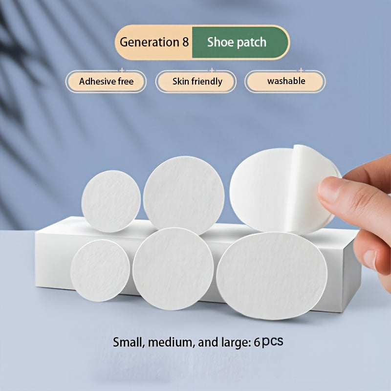 6PCS Shoe Repair Patches for Sneakers and Heels Self-Adhesive Anti-Wear