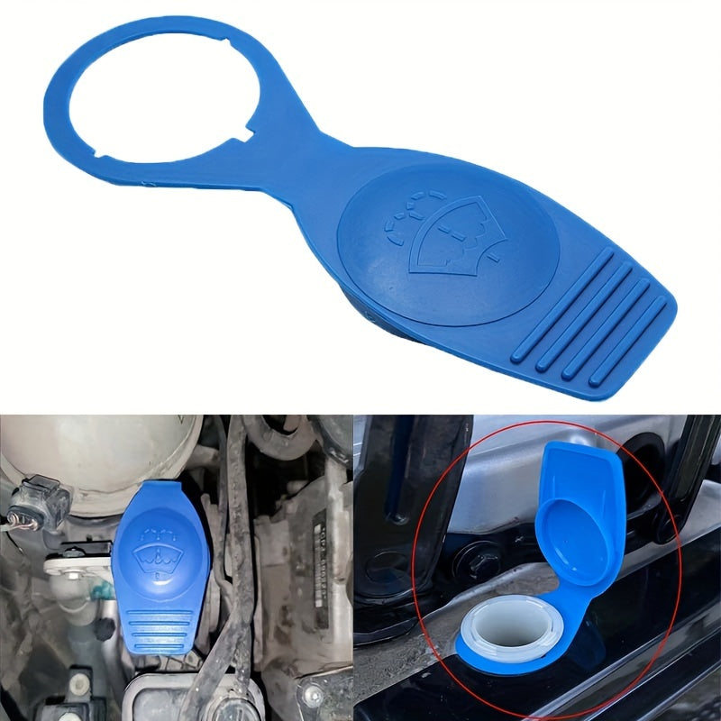 Front Placement Wiper Fluid Reservoir Tank Cap Durable Plastic Cover Lid for Cars