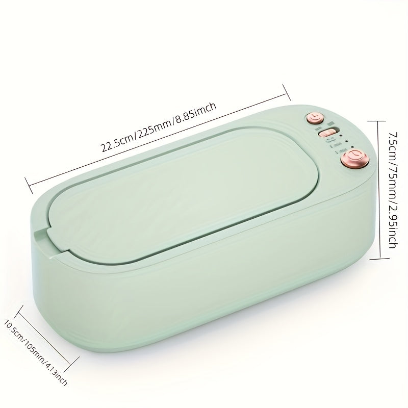 Rechargeable 360° Jewelry Cleaner with USB Power and High-Frequency Vibration
