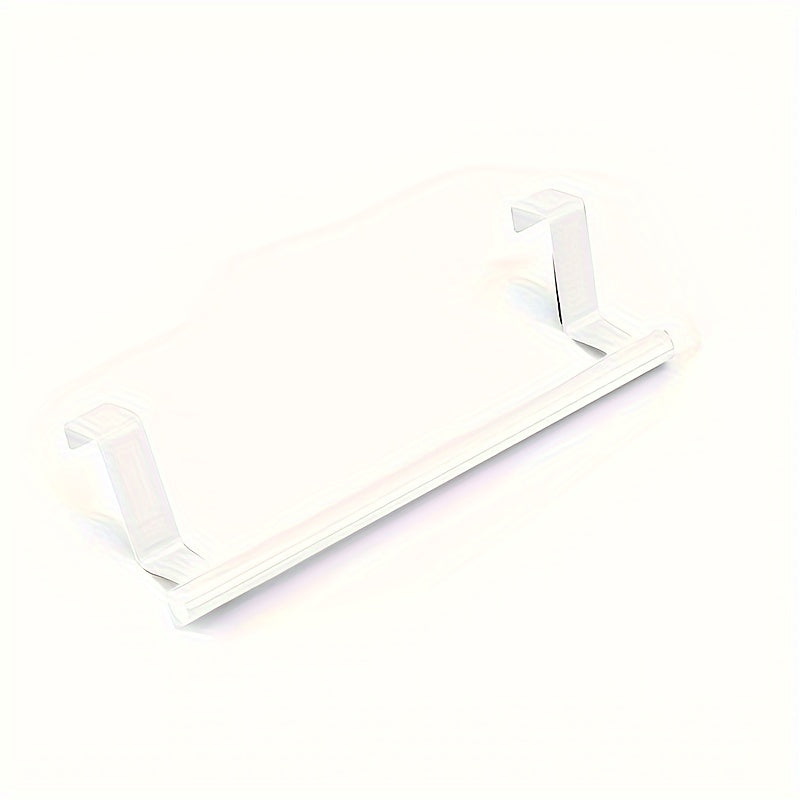 Perchero de acero inoxidable para puerta de armario de cocina colgador de trapos sin taladro