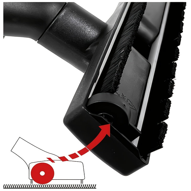 "Ot junidan yasalgan qattiq yog'och pol cho'tkasi - Shark vakuumlari bilan mos, 30.48 sm keng, 360° aylanuvchi qo'shimcha, oson o'rnatish uchun adapter kiritilgan"