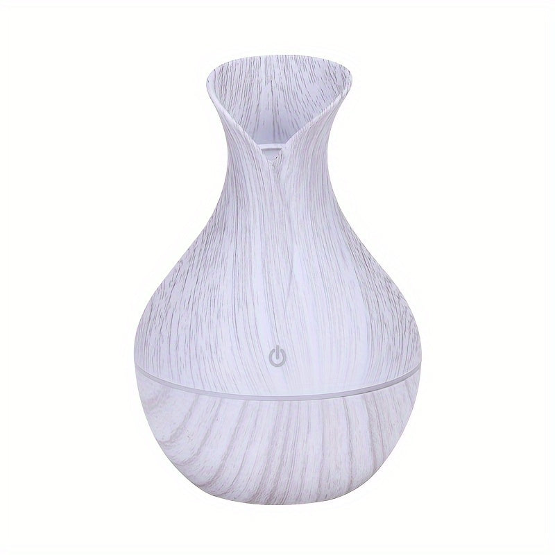 Aromatherapy Humidifier Vase USB Charge Cool Mist Night Light for Bedroom Office