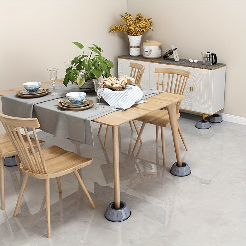 4 ta Anti-Vibration mebel kubogi to'plami, kir yuvish mashinalari va muzlatgichlar uchun