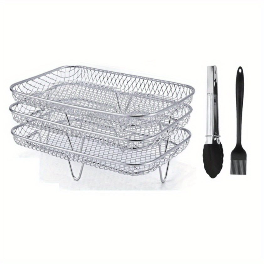 Air Fryer Accessories Set with Grill Racks Steaming and Dehydration Racks