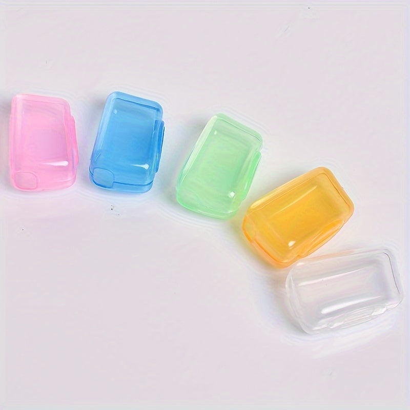 Travel Toothbrush Covers Set Dustproof Toothbrush Head Protectors Pack of 5