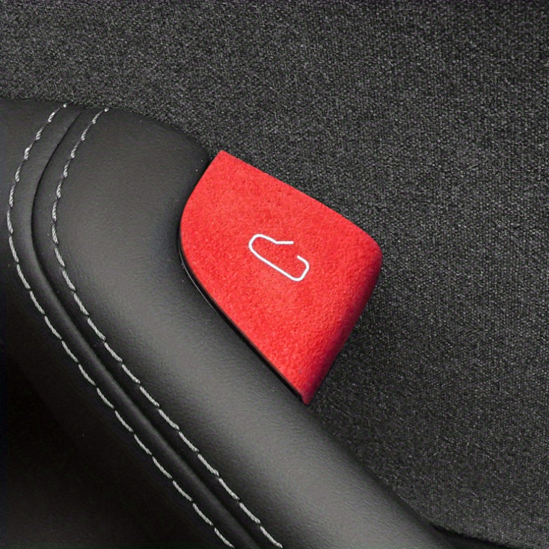 4Pcs Avtomobil ichki eshik kaliti stikerlar to'plami Model 3 bezak aksessuarlari