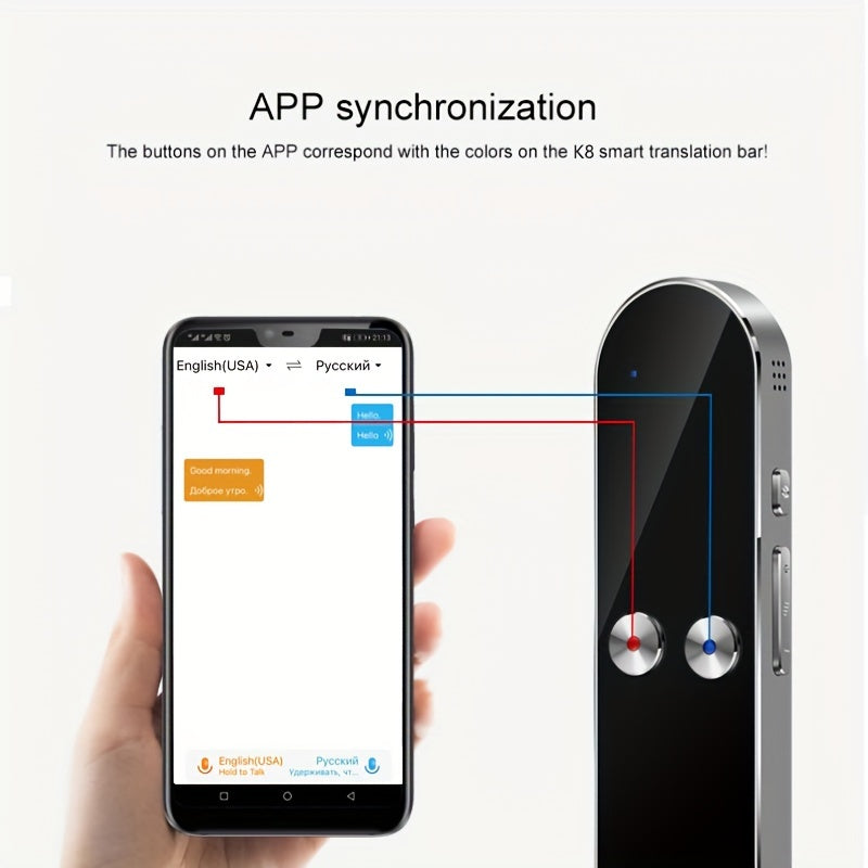 Portable Wireless Language Translator Device for Real-Time Voice and Text Translation
