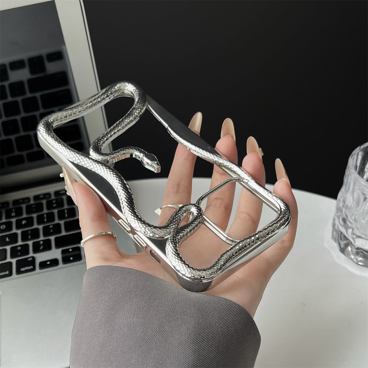 Hollow TPU Phone Case for iPhone 11-16 Pro Max Slim Protective Cover