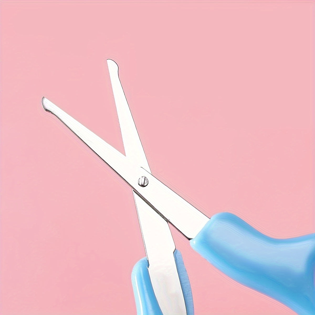 Newborn Baby Care Kit 6 Pieces Nail Hair Grooming Set with Brush Comb Manicure