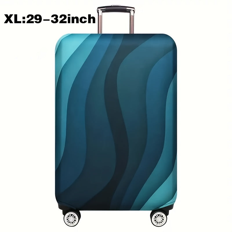 Cartoon Patterned Elastic Luggage Cover for Travel Suitcase or Duffle Case