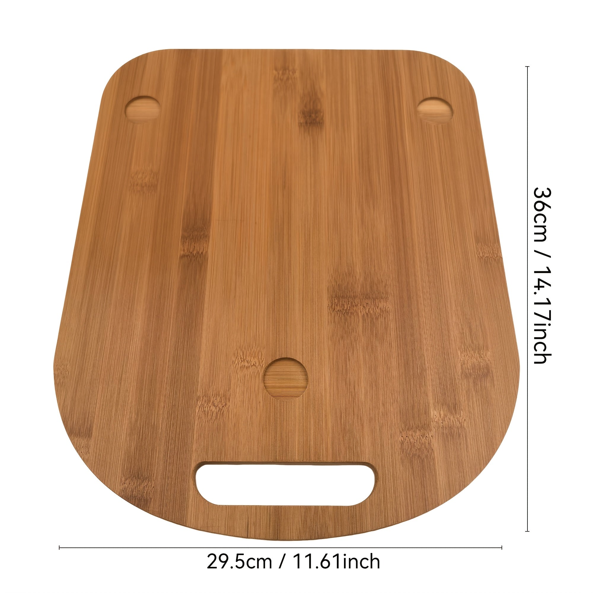 Non-Slip Bamboo Cutting Board Mat for Food Preparation Kitchen Dining