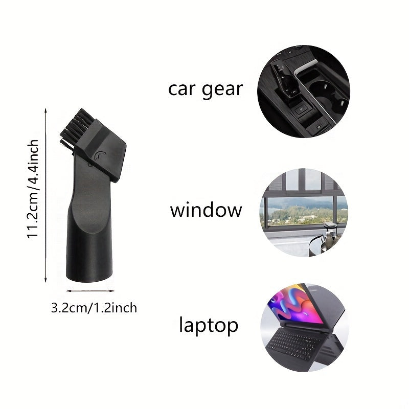 Vakuum tozalash to'plami, yog'och pol cho'tkasi va shlang adapterlari bilan - 6 dona, 1 1/4" dan 35mm gacha mos keladi, 32mm adapter bilan aksessuar to'plami