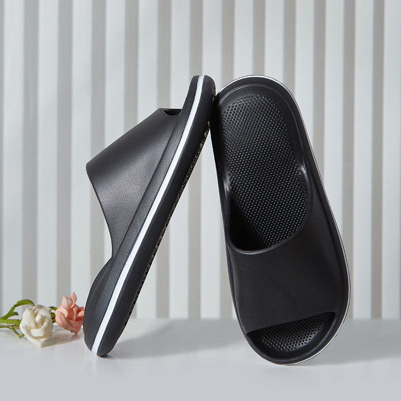 Ayollar uchun yumshoq tagli ichki shlyapa, sirpanmaydigan ochiq barmoqli krossovkalar, bir rangli