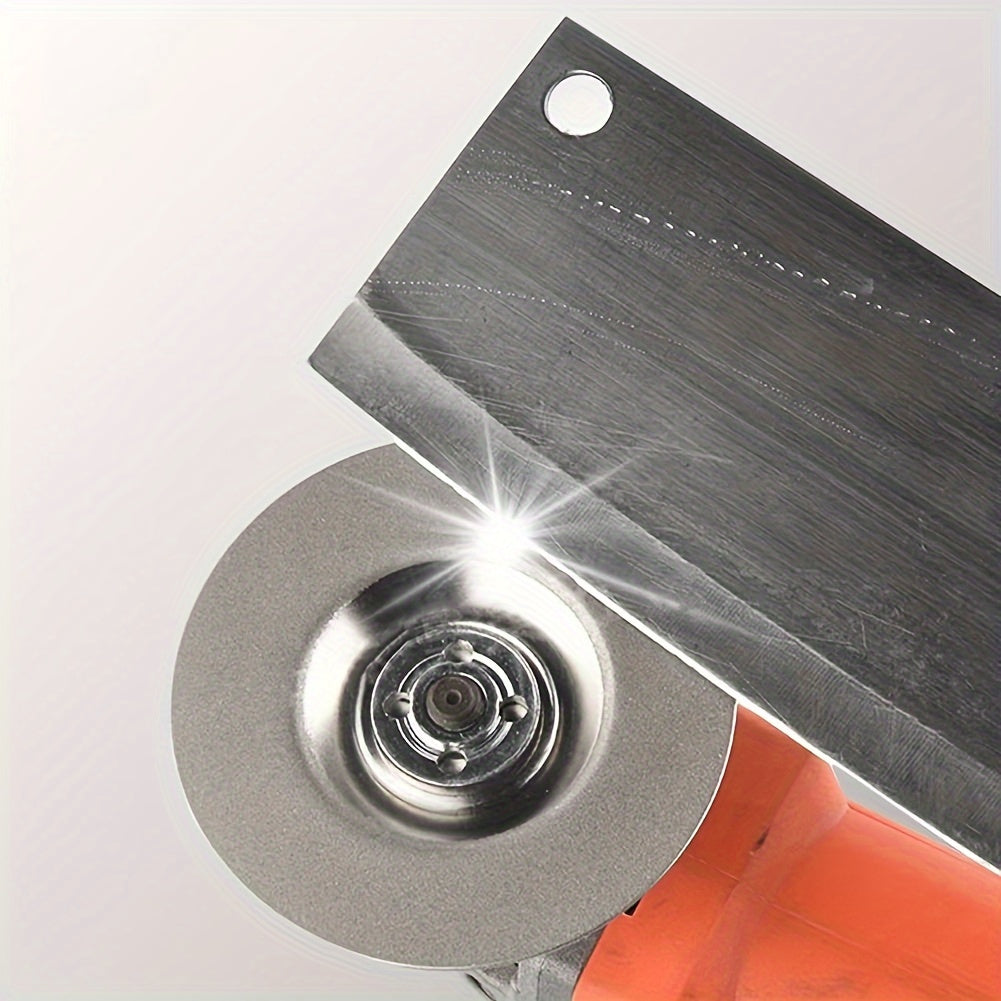 100mm Diamond Grinding Wheel Attachment for Rotary Tools Manual Sharpening