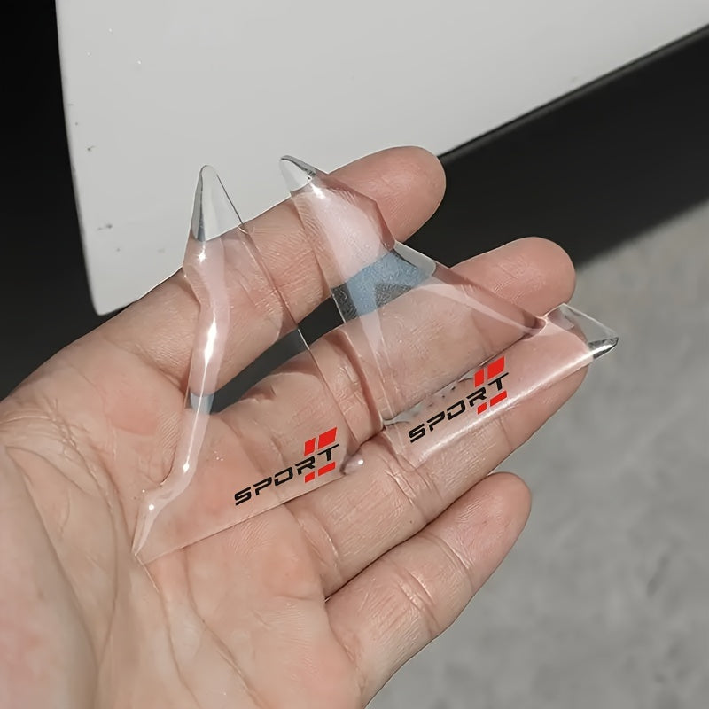 4PCS protectores de bordes de puertas de coche de silicona transparente universal, protectores contra arañazos, pegatinas para esquinas de puertas