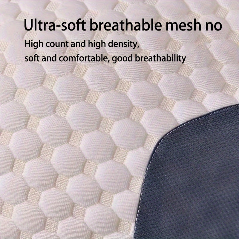 Breathable Memory Foam Pillow with Cervical Support for Sleeping and Massage