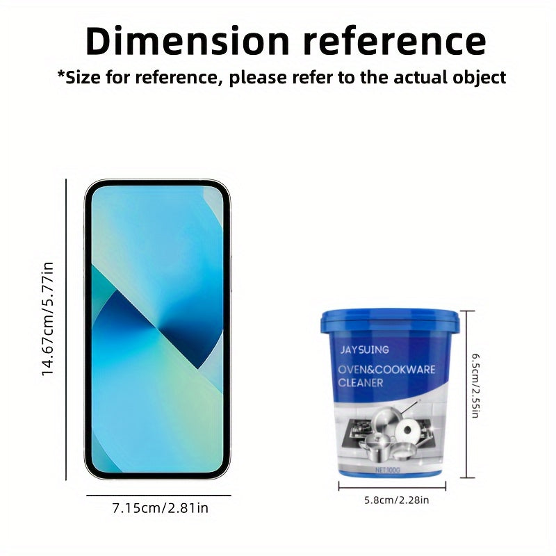 Qozon, qozonlar va yog' qoldiqlarini chuqur tozalash uchun oshxona tozalovchi jel