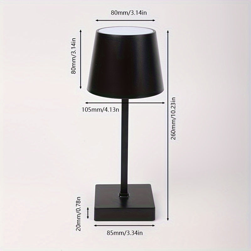 Adjustable Brightness Retro Touch Table Lamp for Living Rooms Bedrooms Bars