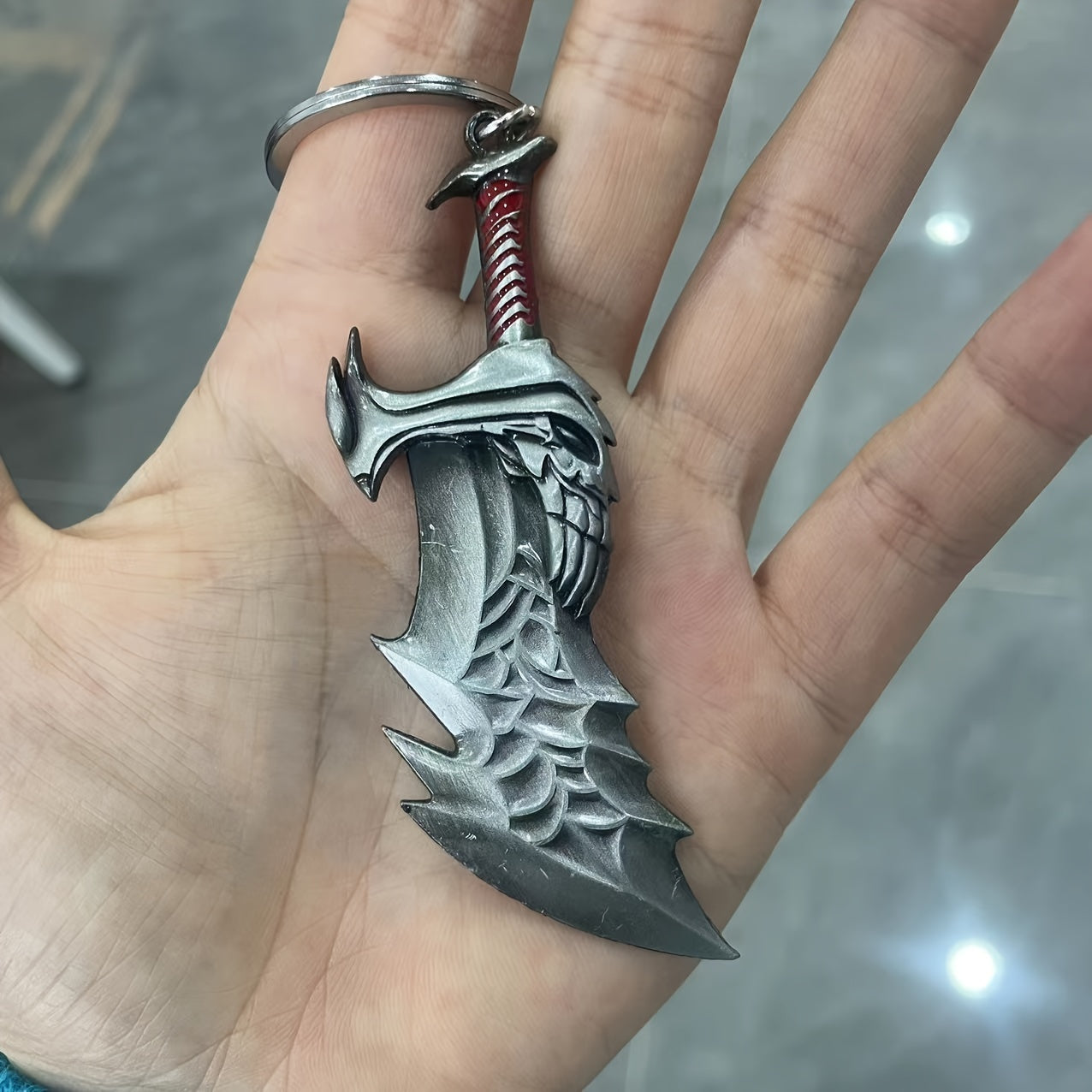 Unisex Anime Sword Keychain Plastic Decorative Cute Collectible