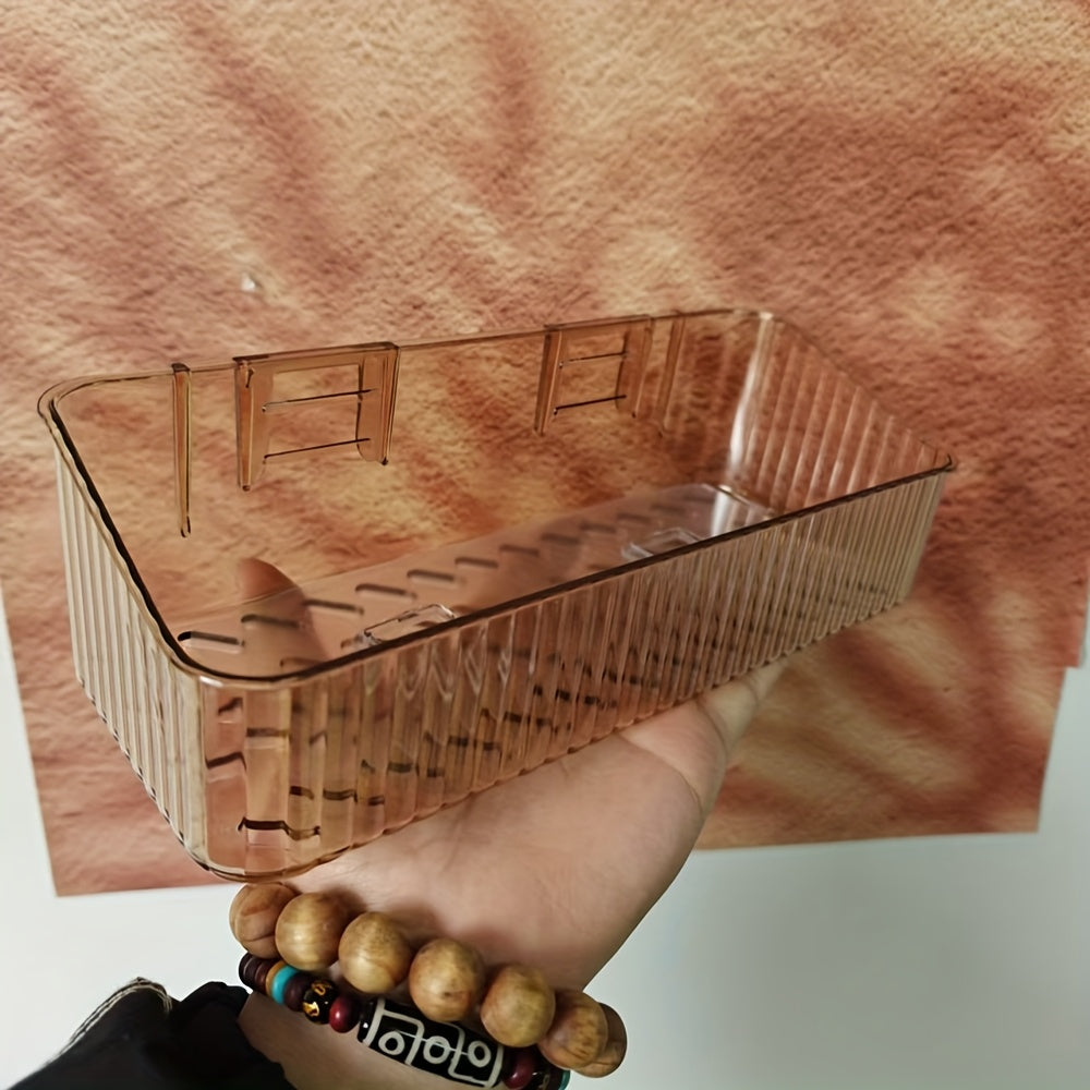 Wall Mounted Bathroom Storage Rack for Organizing Accessories