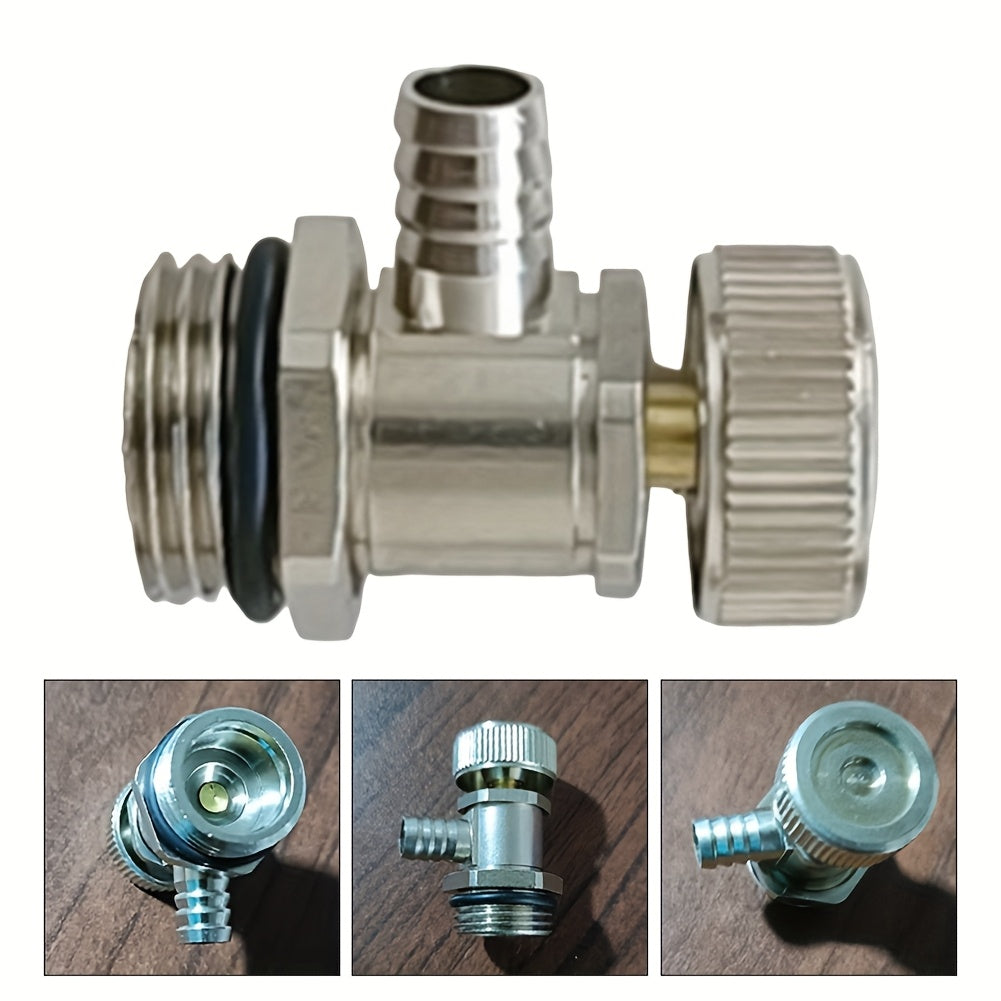 360° Rotatable Brass Copper Radiator Air Vent Valve for Heating System