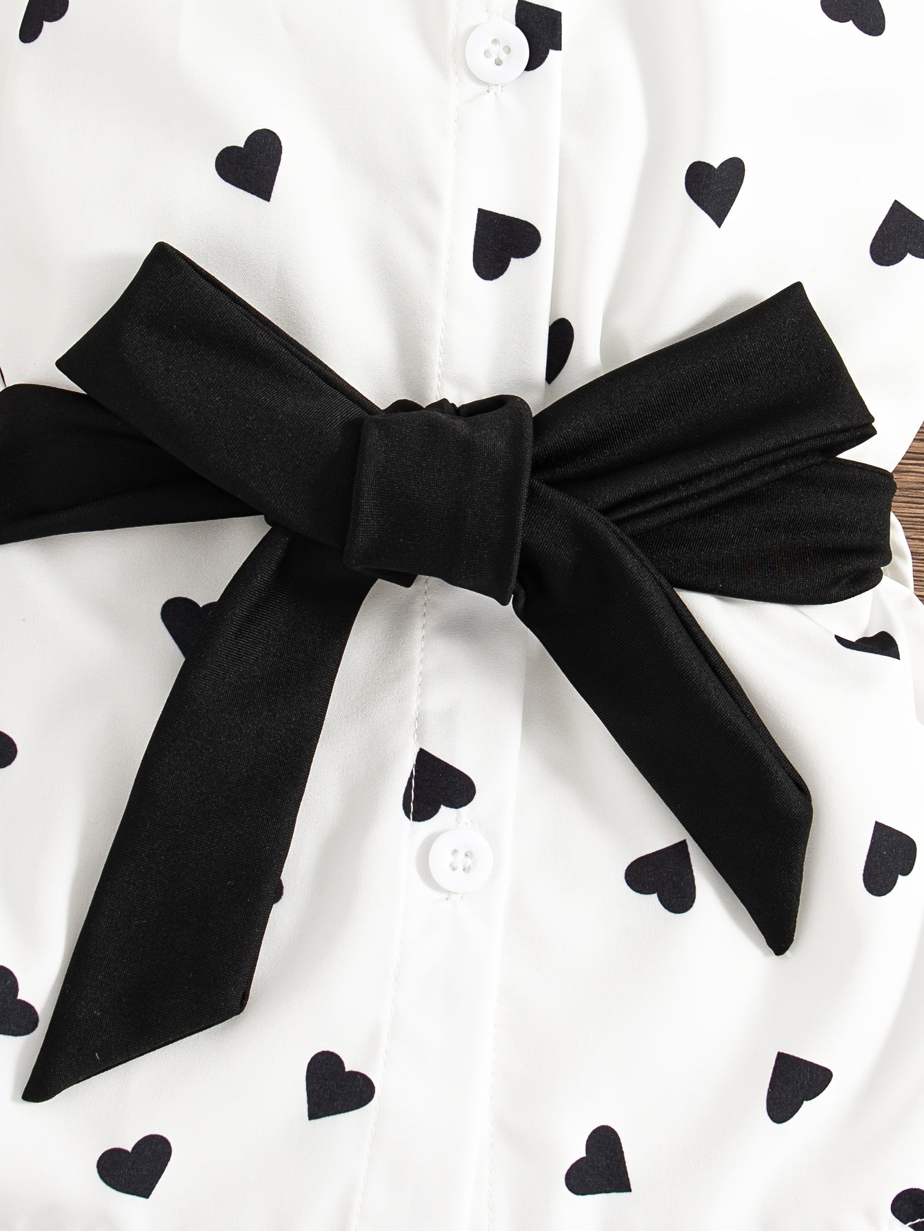 Girls Summer Casual 2-Piece Set Sleeveless Heart Print Top and Pants Polyester Regular Fit