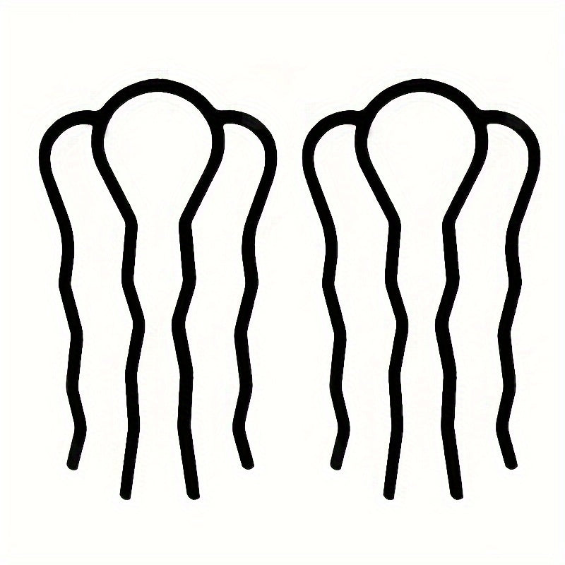 Women's Hair Clips Set with Hairpin and Braided Hair Accessory