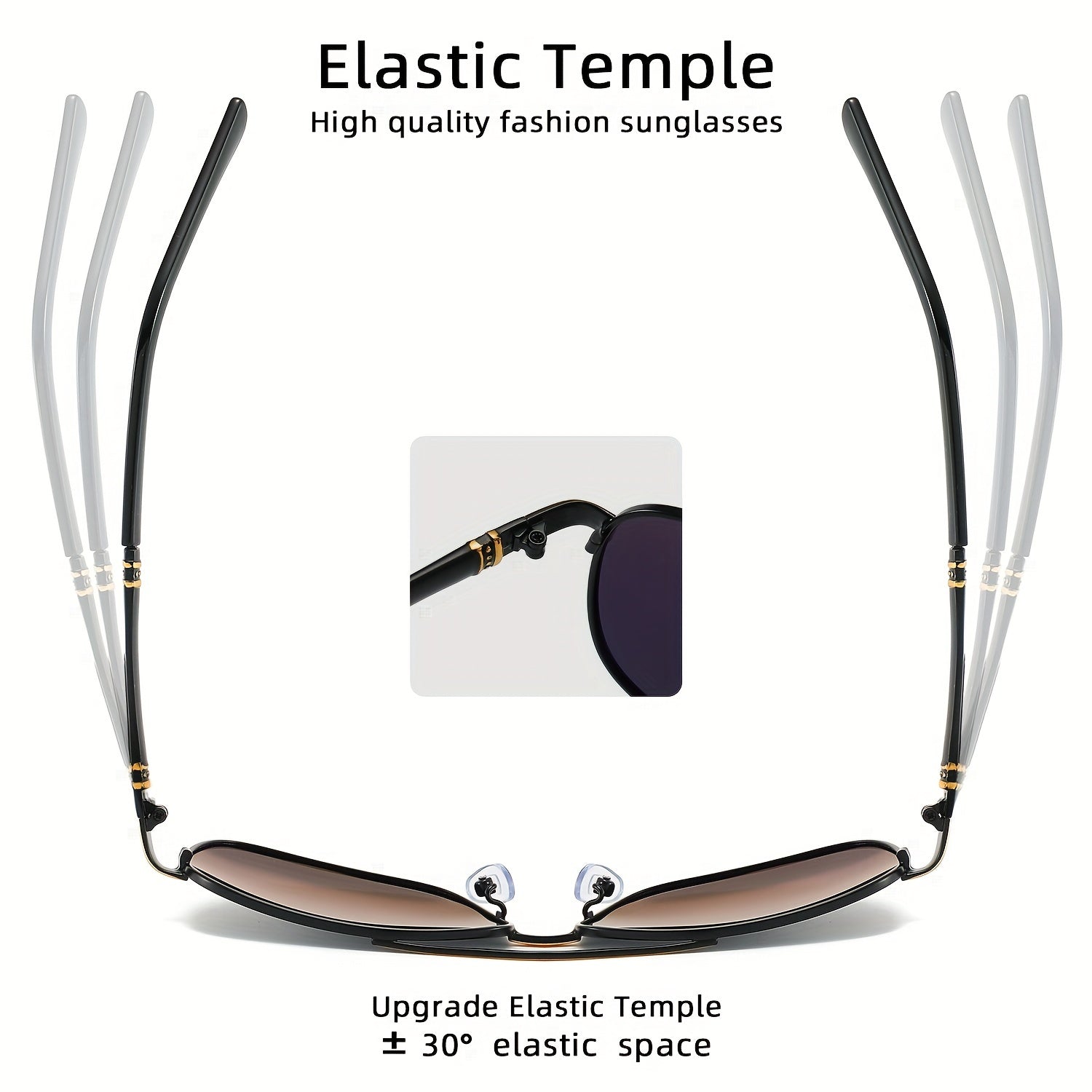 Men's Polarized Square Outdoor Sports Sunglasses for Riding Driving Fishing