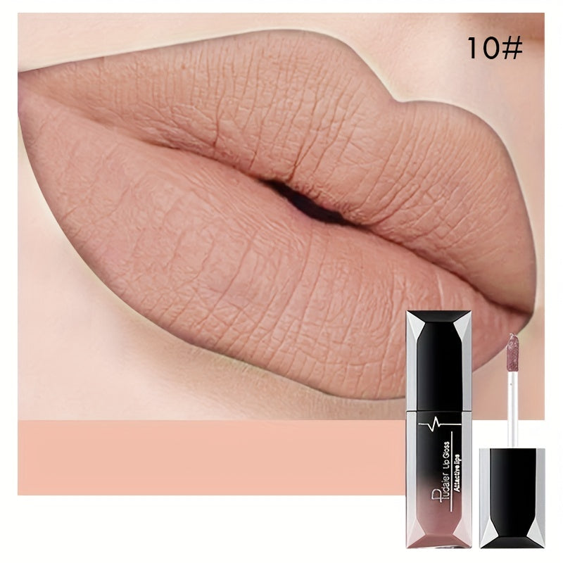 Velvet Matte Liquid Lipstick Long-Lasting Waterproof Berry Nude Tones