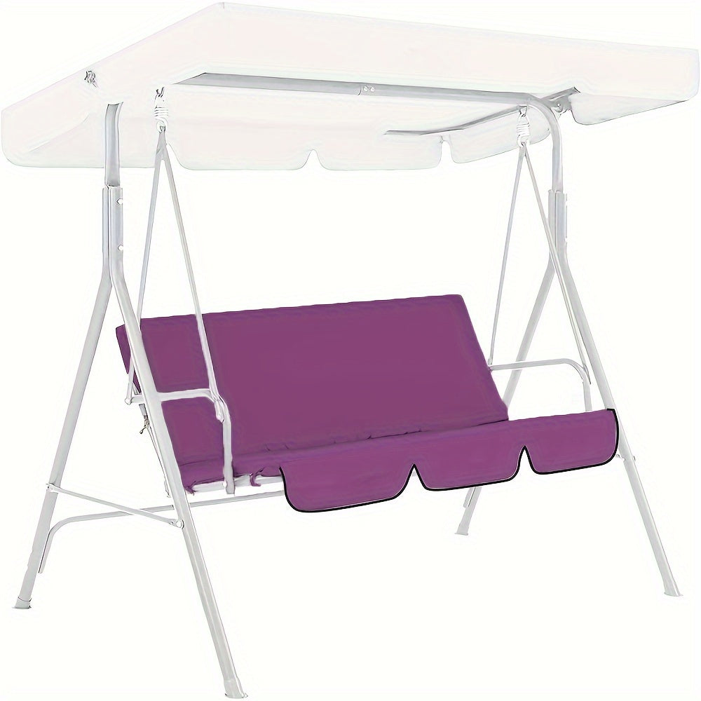 Outdoor Waterproof Swing Bench Cover Red Fabric Patio Dustproof Rainproof