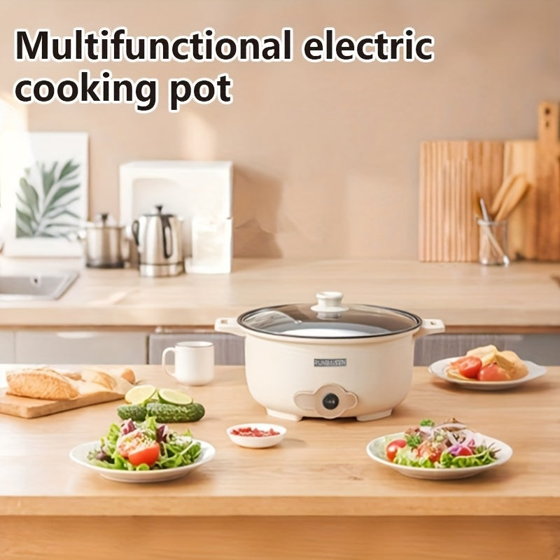 Electric Cooking Pot 1-Pack Non-Stick 220V Household Multi-Functional Kitchen