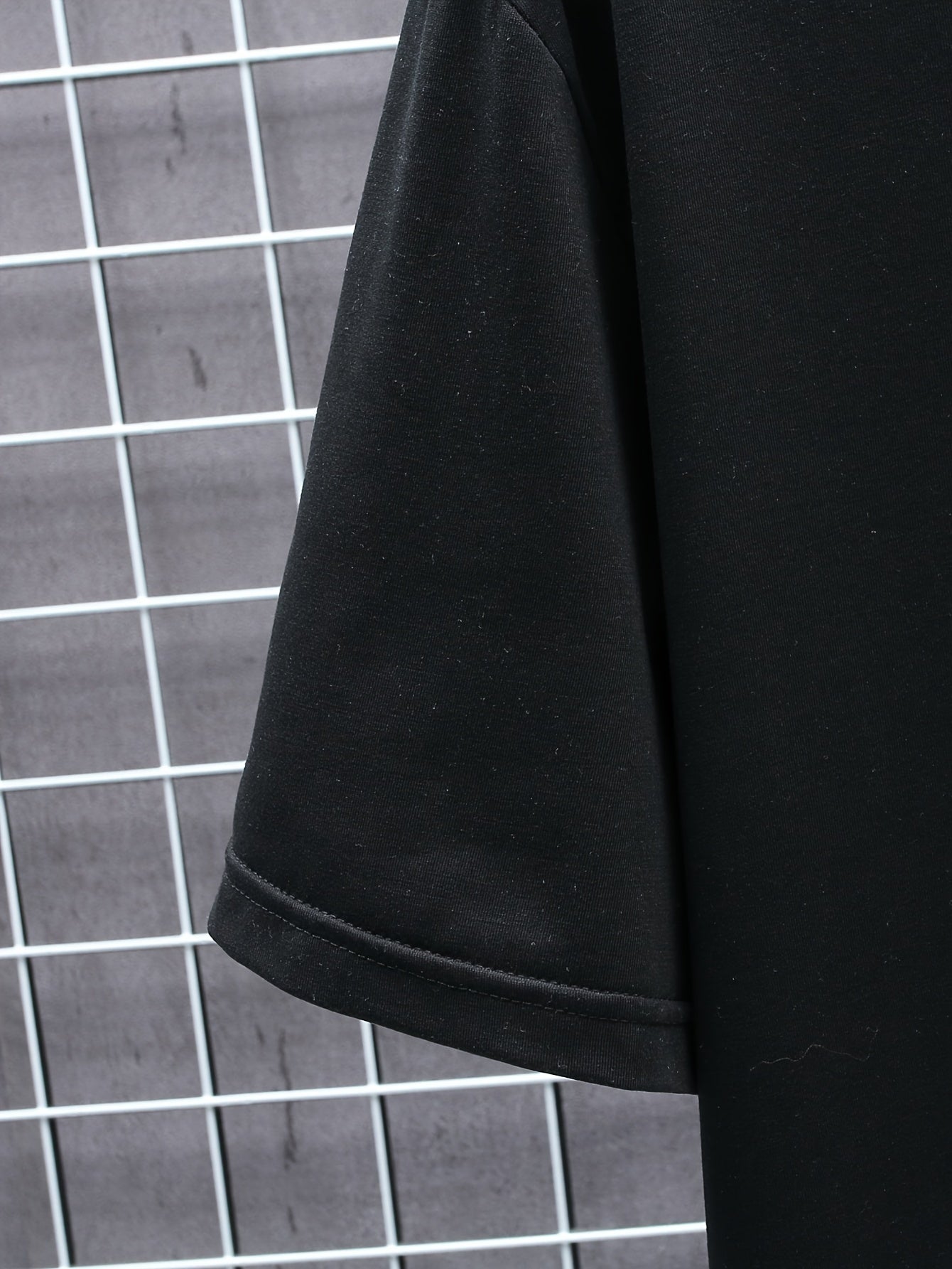 Мужская футболка с коротким рукавом и горным принтом для активного отдыха и досуга, увеличенного размера