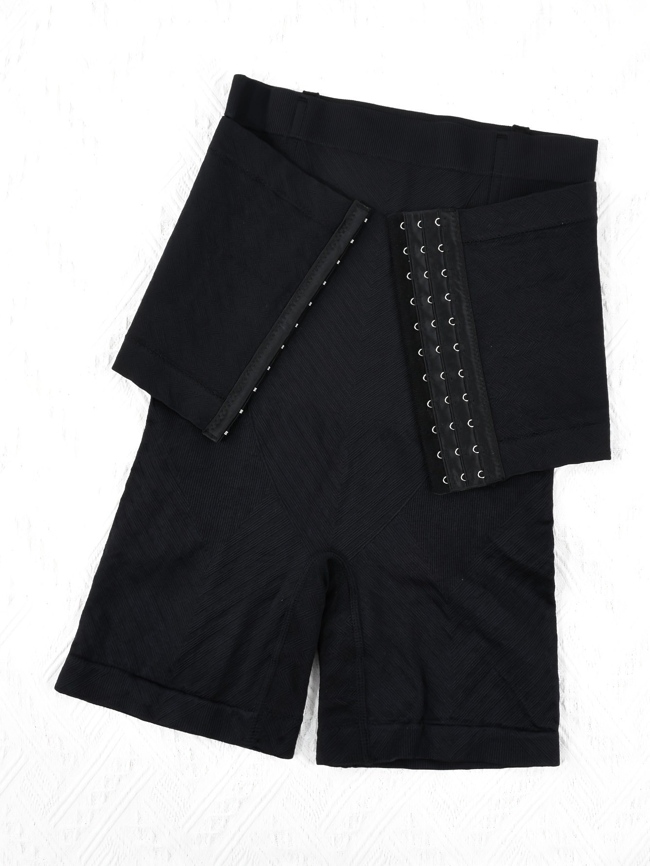 Women's High Waist Tummy Control Shapewear Pants with Butt Lifting and Adjustable Front Buckle