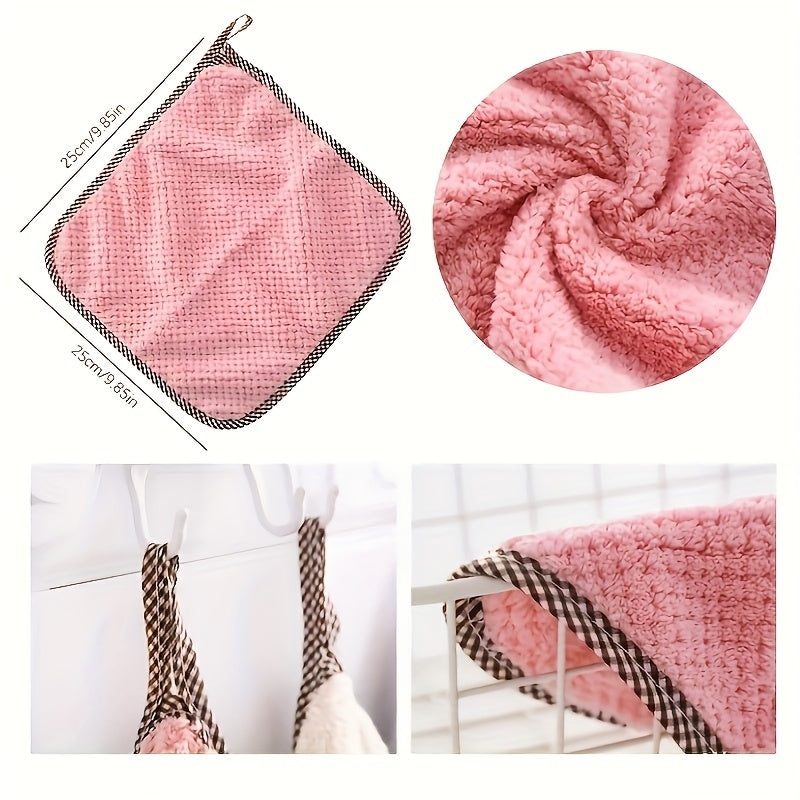 "Ananas to'plami qirralari matolari 5 ta yoki 10 ta to'plarda, yopishqoq yog' va suvni samarali ravishda so'radi, uy tozalash uchun ideal, qulay osish halqasi bilan."