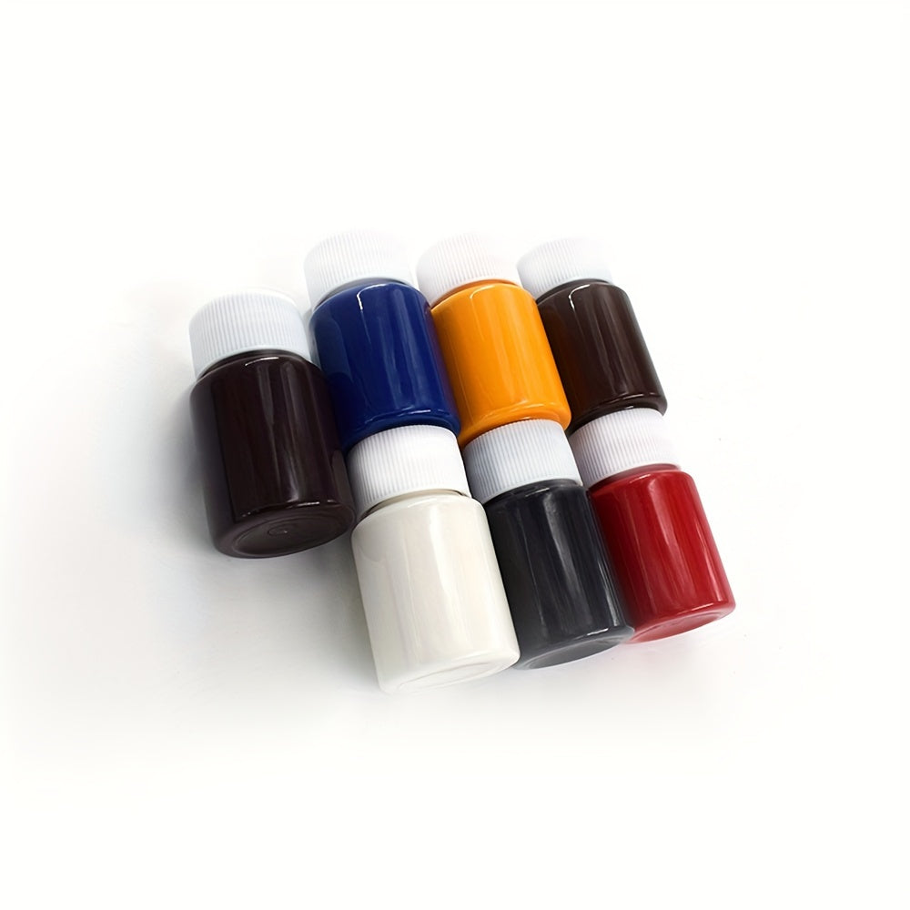 Leather Edge Paint Dye Kit 30ml for Shoe and Leather Edge Finishing Supplies