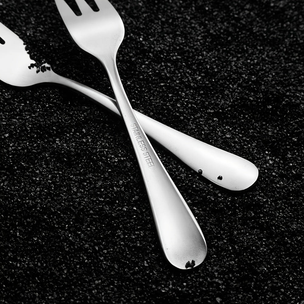 Stainless Steel Dessert Forks Set 6/12 Pieces for Appetizers Salads and Fruit
