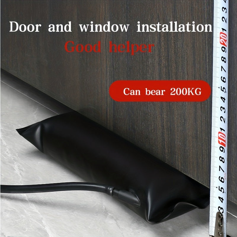 Auto Repair Tool Set Black Plastic Air Wedge for Door Opening and Window Installation