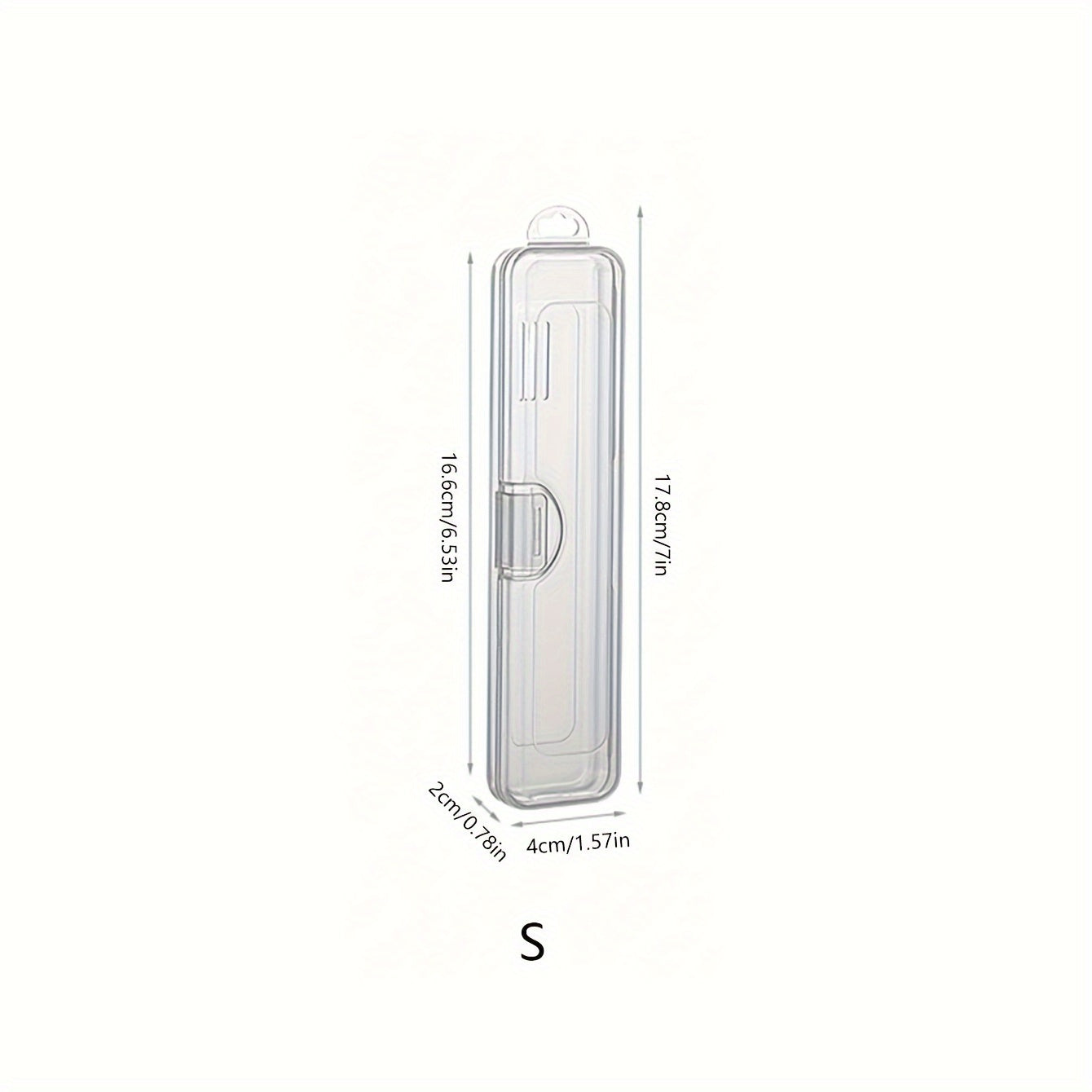 Travel Portable Transparent Electric Toothbrush Storage Case for Men Women