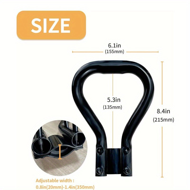 Extensor de mango para reclinador de uso intensivo con kit de refuerzo de metal