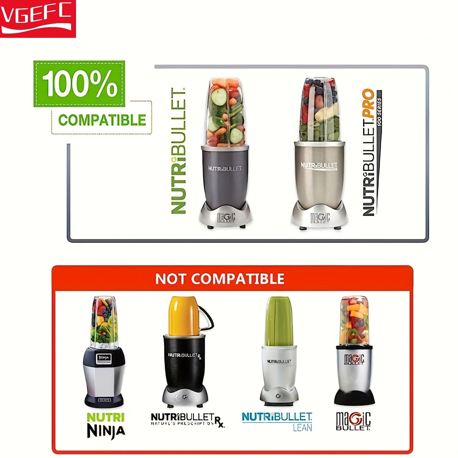 Tanzfrosch 32oz Cup And Extractor Blade Replacement Parts Blender Accessories For Nutribullet 600W 900W