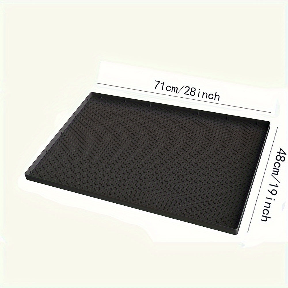Waterproof Silicone Under Sink Mat for Kitchen and Bathroom Cabinets 71x48 cm