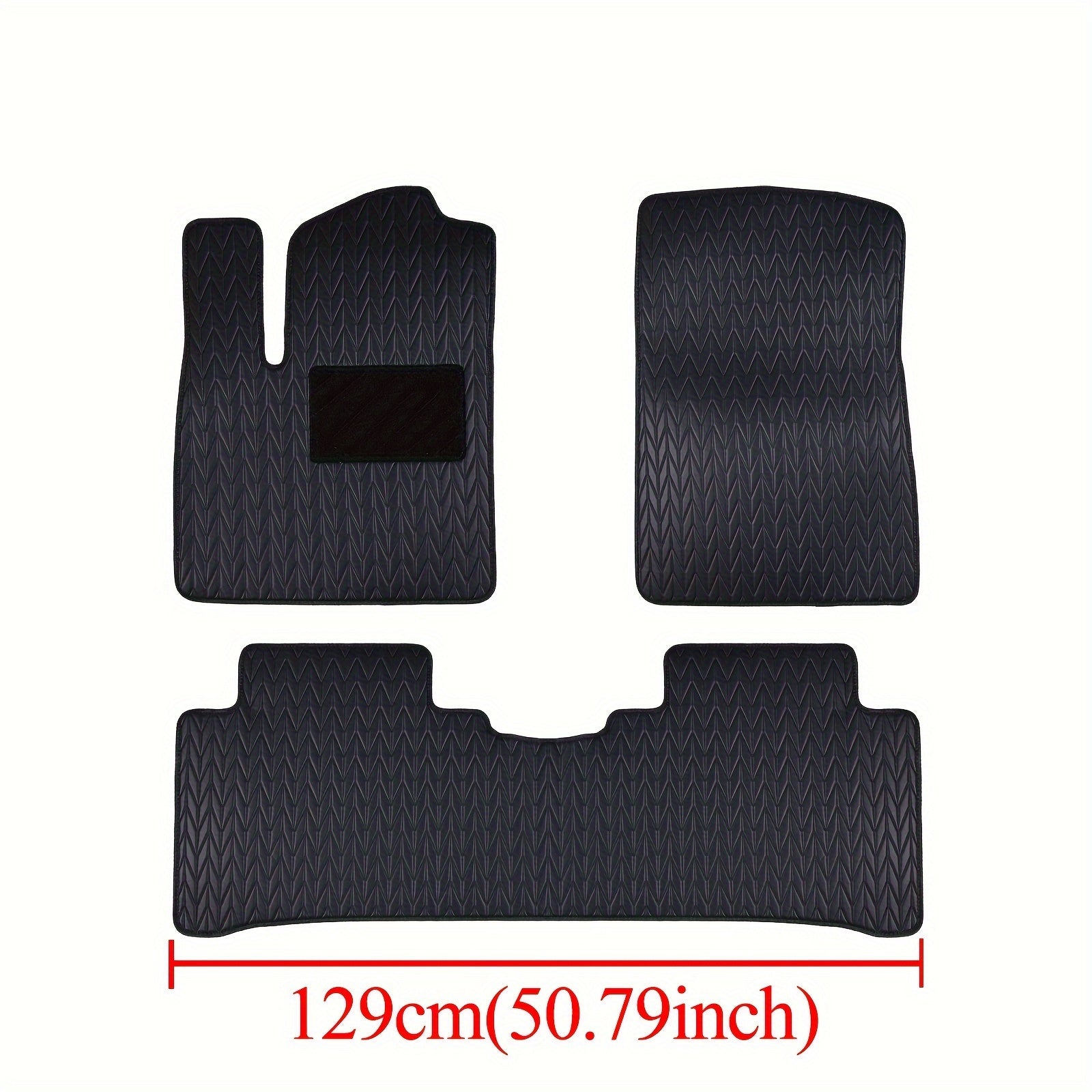 Car Floor Mats Set All-Weather Waterproof Non-Slip for Sedan