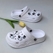 Women's Beach Flats EVA Ultra-Thin Summer Shoes for Holiday and Garden