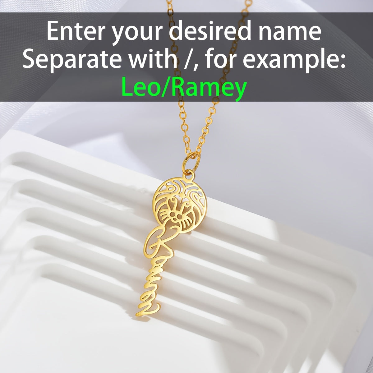 18K Gold Plated Stainless Steel Zodiac Pendant Necklace Minimalist Astrology Jewelry for Birthdays or Mother's Day