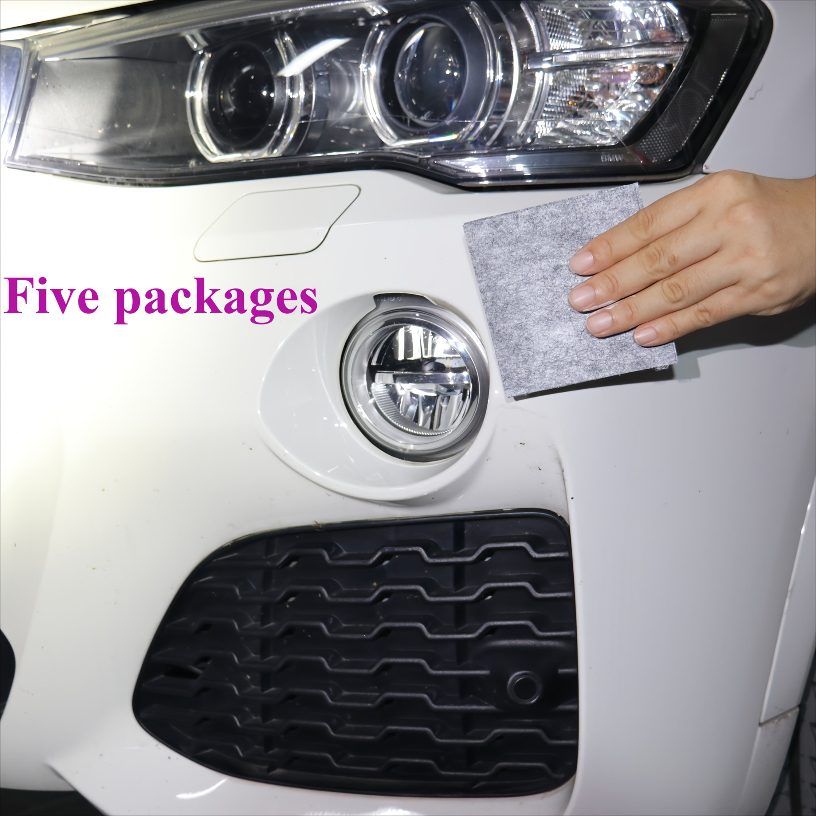 Avtomobil chizig'ini tozalash uchun Nano Magic mato tez bo'yoq ta'mirlash