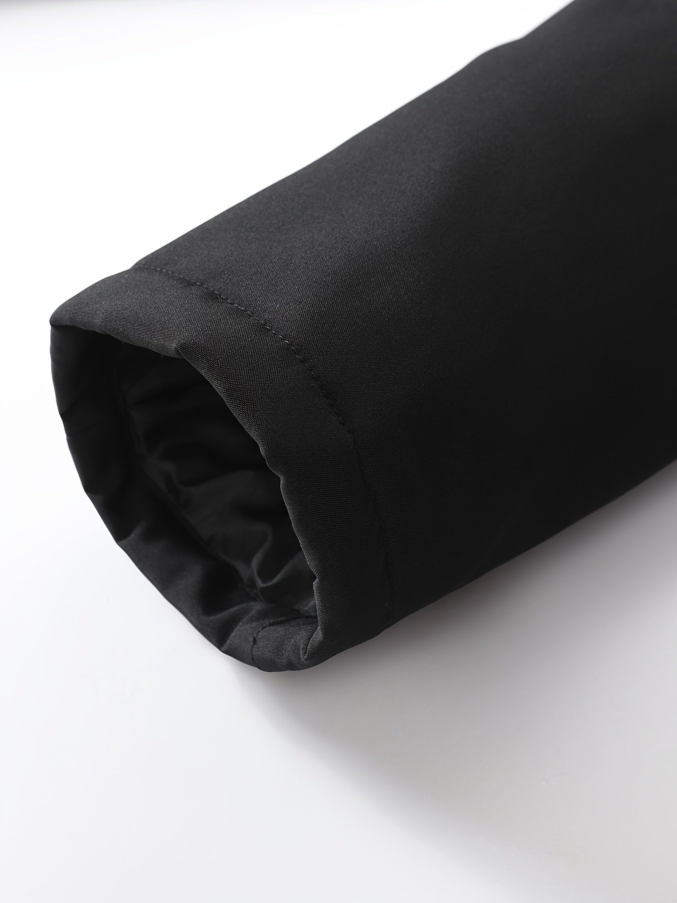 Мужская утепленная куртка с воротником-стойкой, молния, повседневная, осень-зима