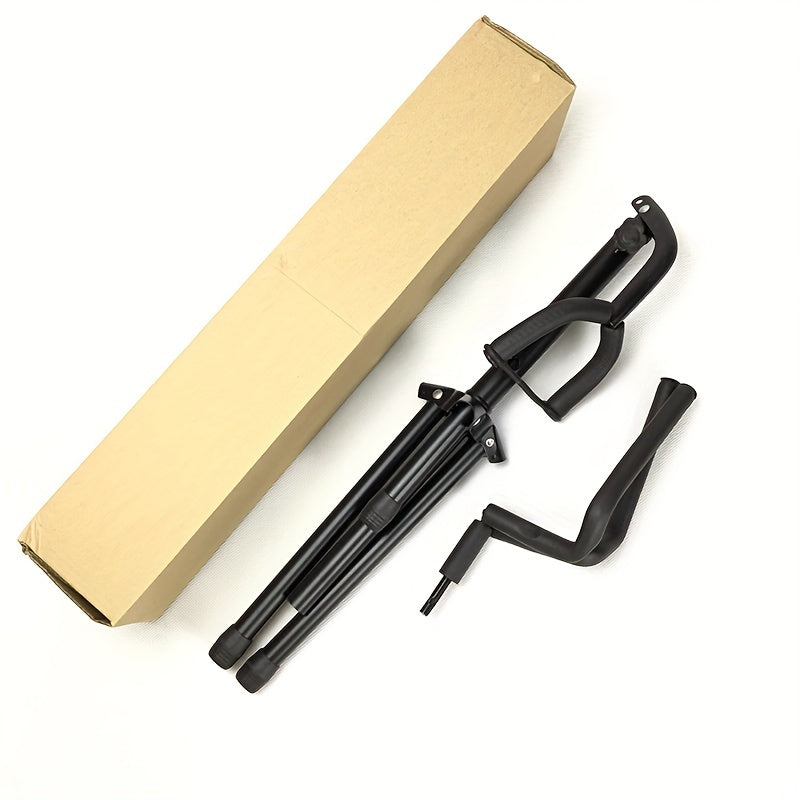 Foldable Vertical Guitar Stand with X-Shaped Base for Acoustic and Electric Guitars